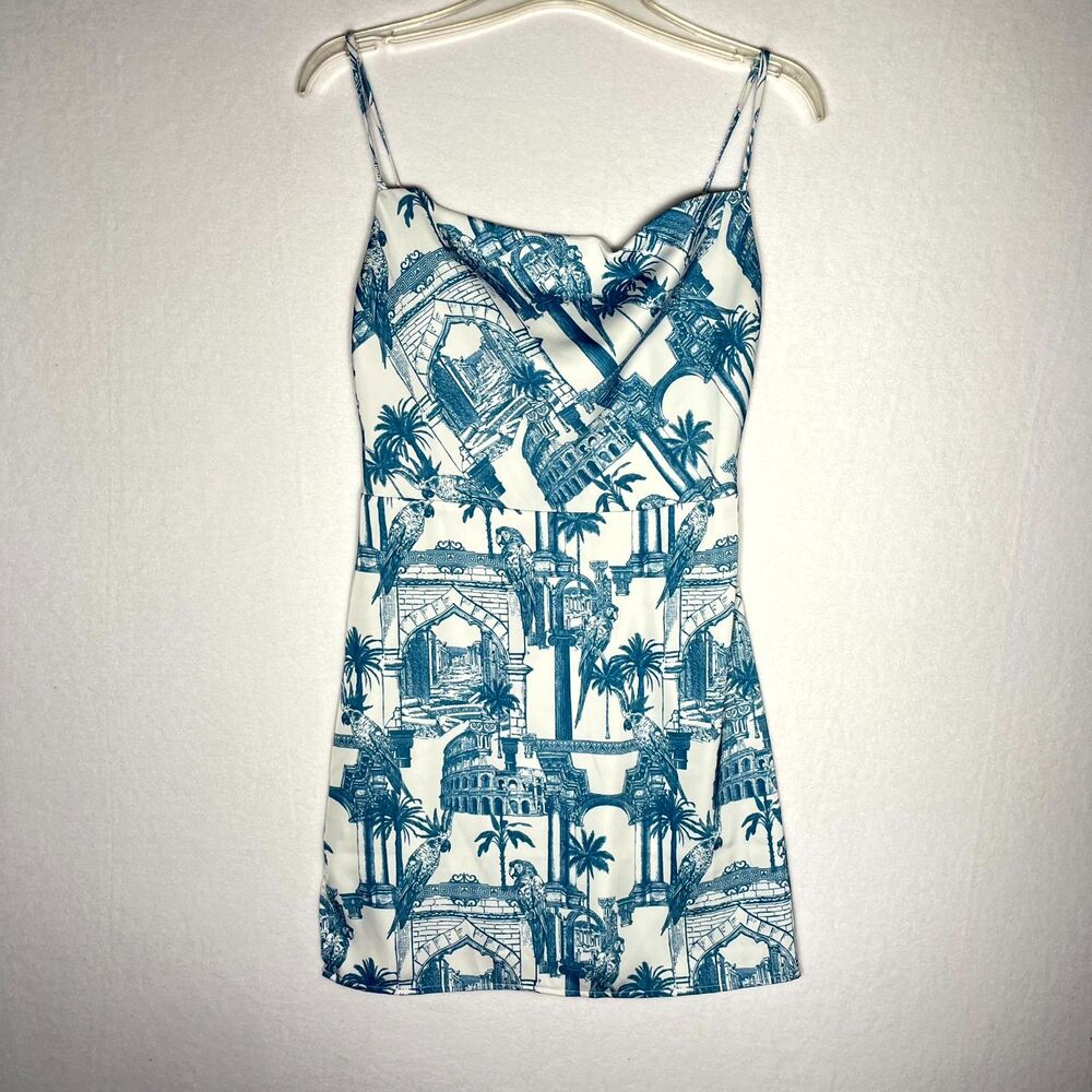 Forever 21 Italian Travel Slip Dress Ladies‎ Size S